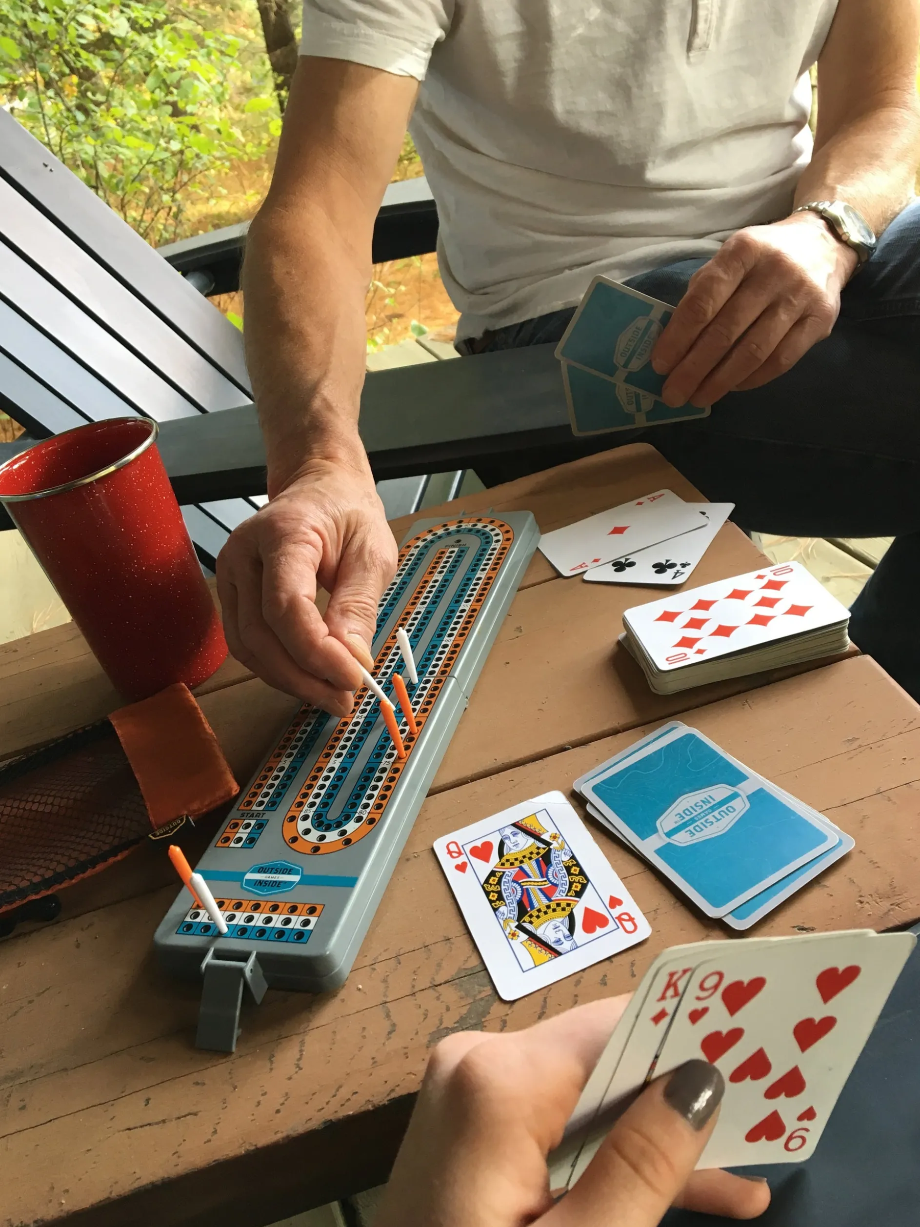Backpack Cribbage Board