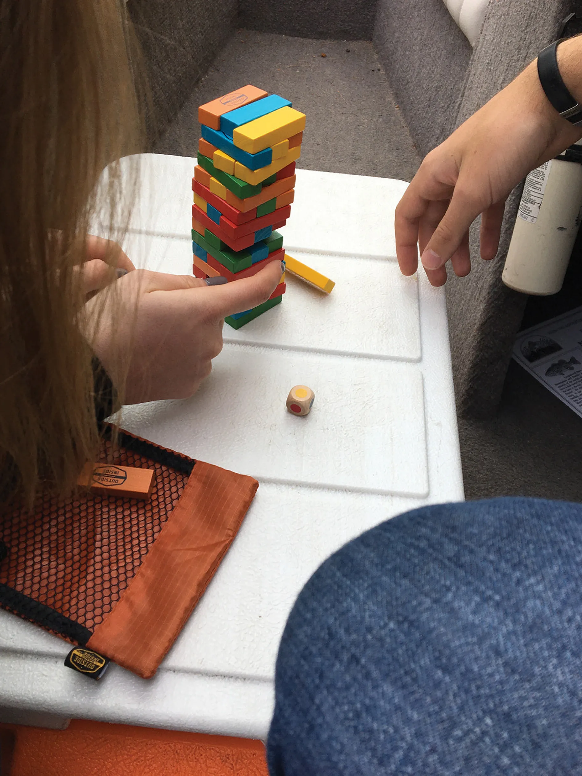Backpack Tumbling Tower