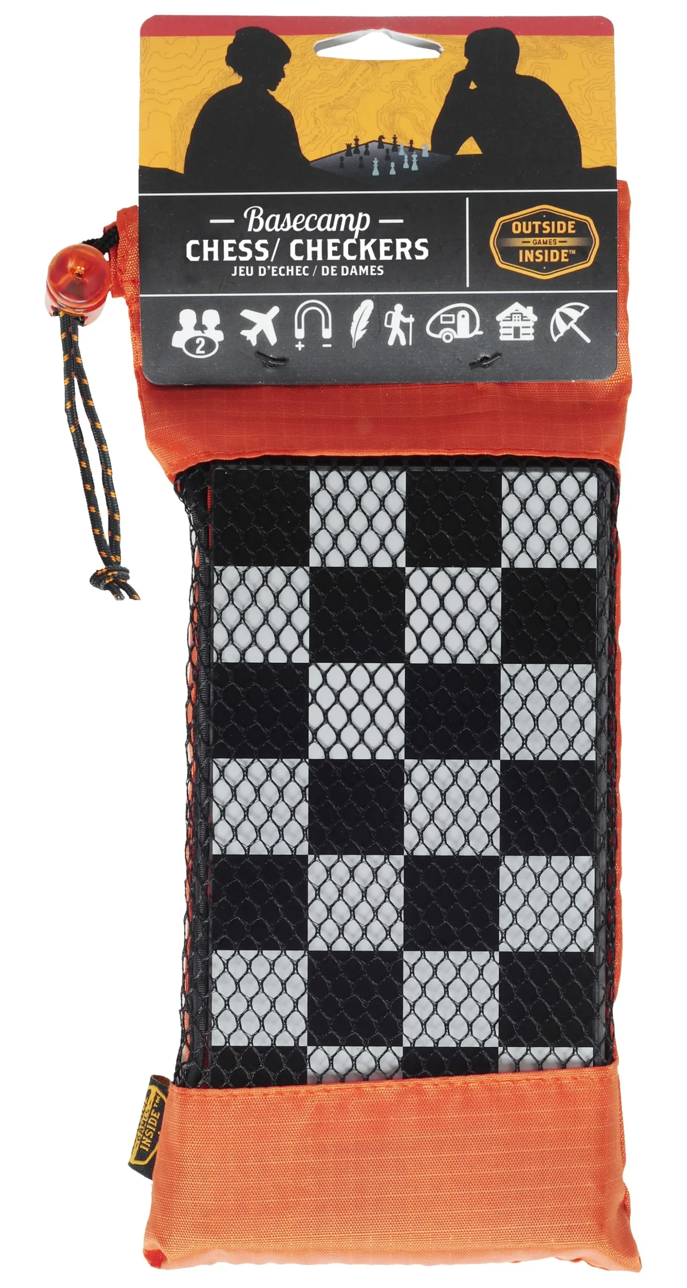 Basecamp Magnetic Chess & Checkers