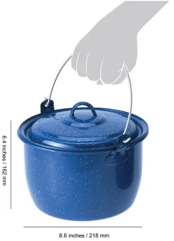 Enamelware Convex Kettle