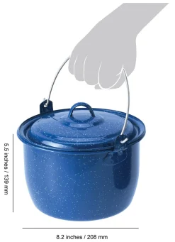 Enamelware Convex Kettle