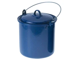 Enamelware Straight Pot with Lid