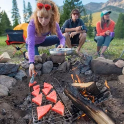 Folding Campfire Grill