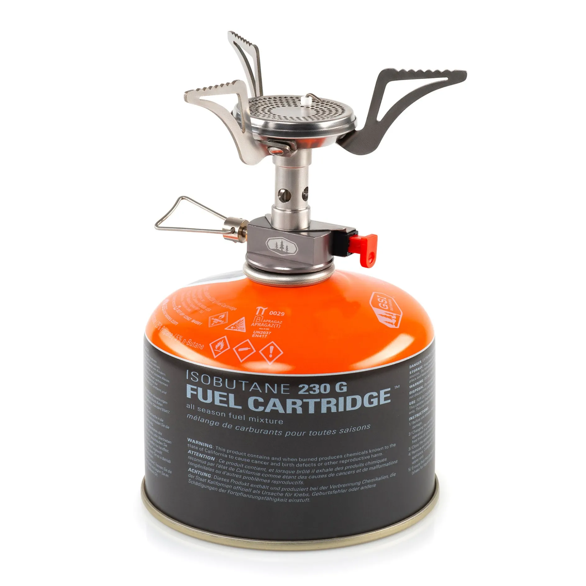 Glacier Canister-Top Stove