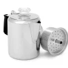 Glacier Stainless Coffee Percolator with Silicone Handle