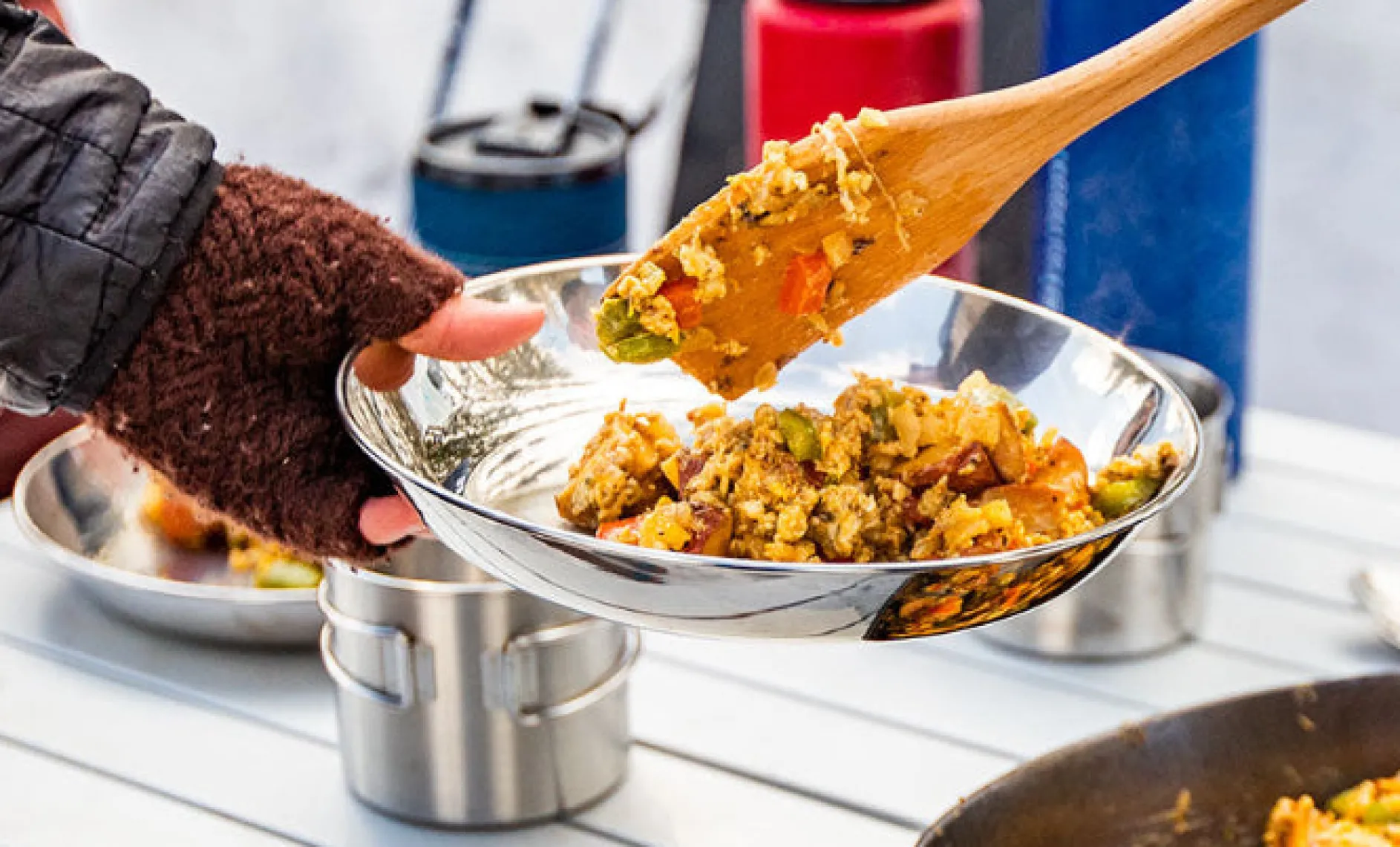 Glacier Stainless Deep Plate