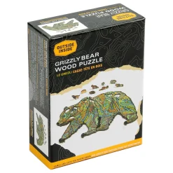 Grizzly Bear Wood Puzzle