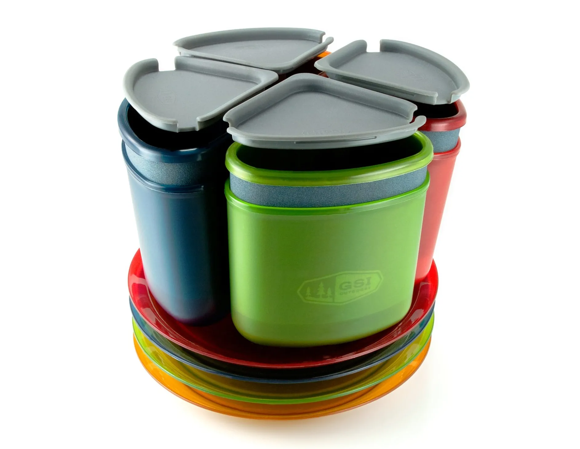 Infinity 4 Person Compact Tableset- Multicolor