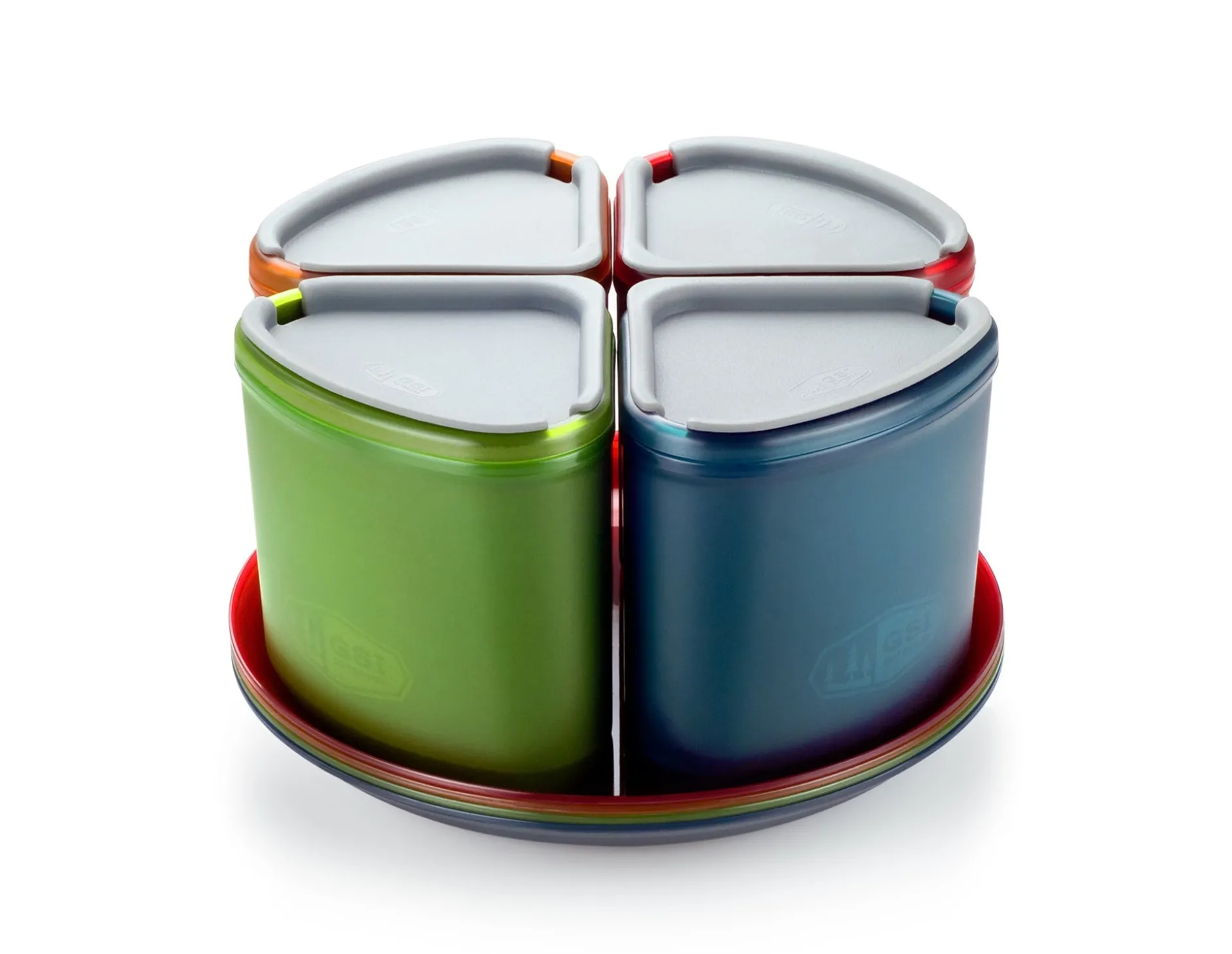 Infinity 4 Person Compact Tableset- Multicolor