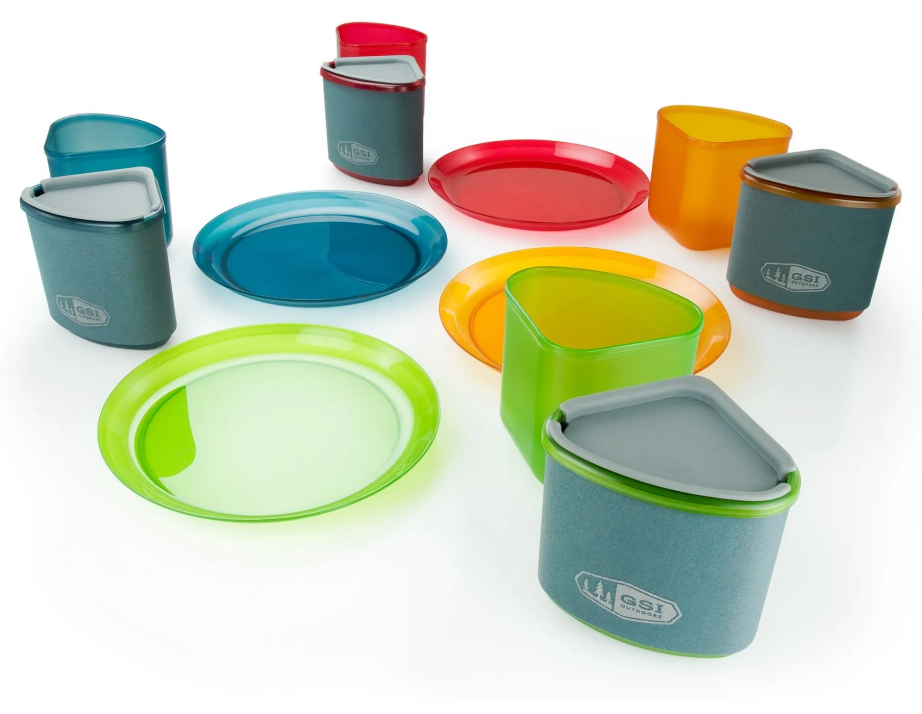 Infinity 4 Person Compact Tableset- Multicolor