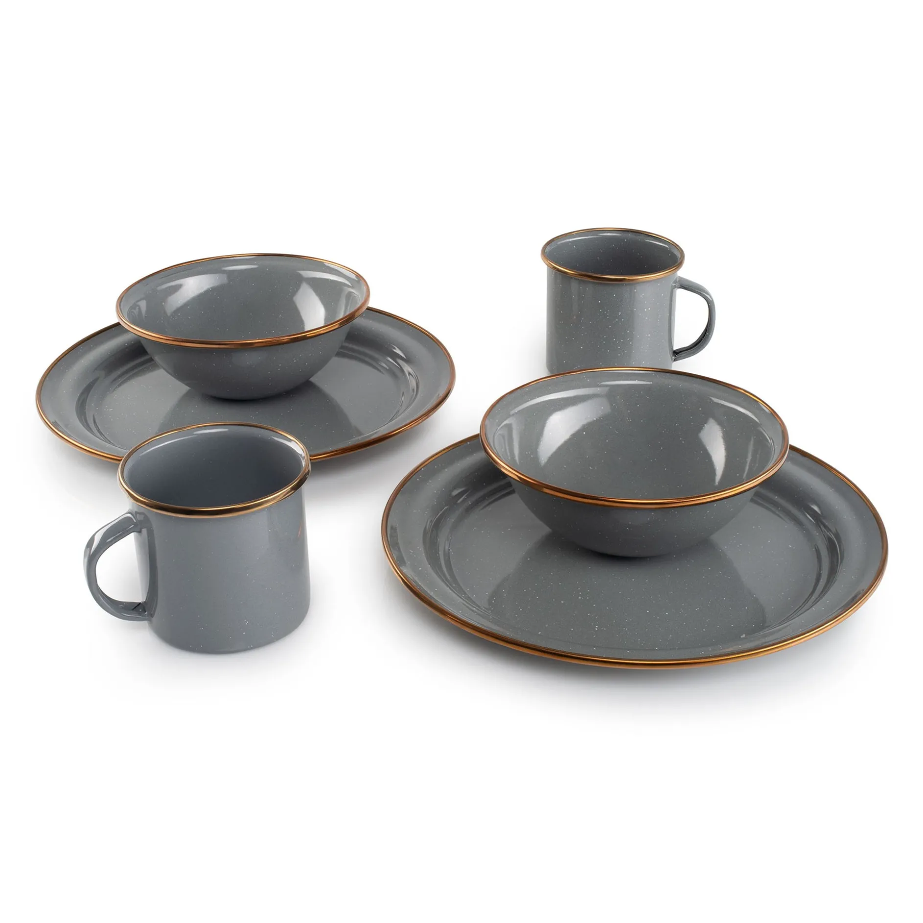 Mesa 2 Person Enamelware Tableset