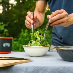 Mesa 4 Person Enamelware Table Set