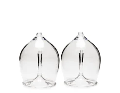 Nesting Red Wine Glass Set