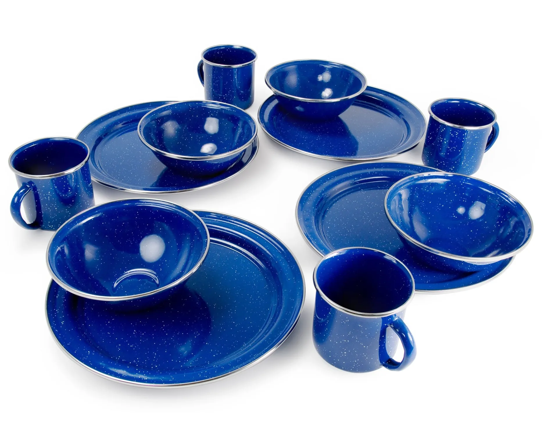 Pioneer Enamelware 4 Person Table Set
