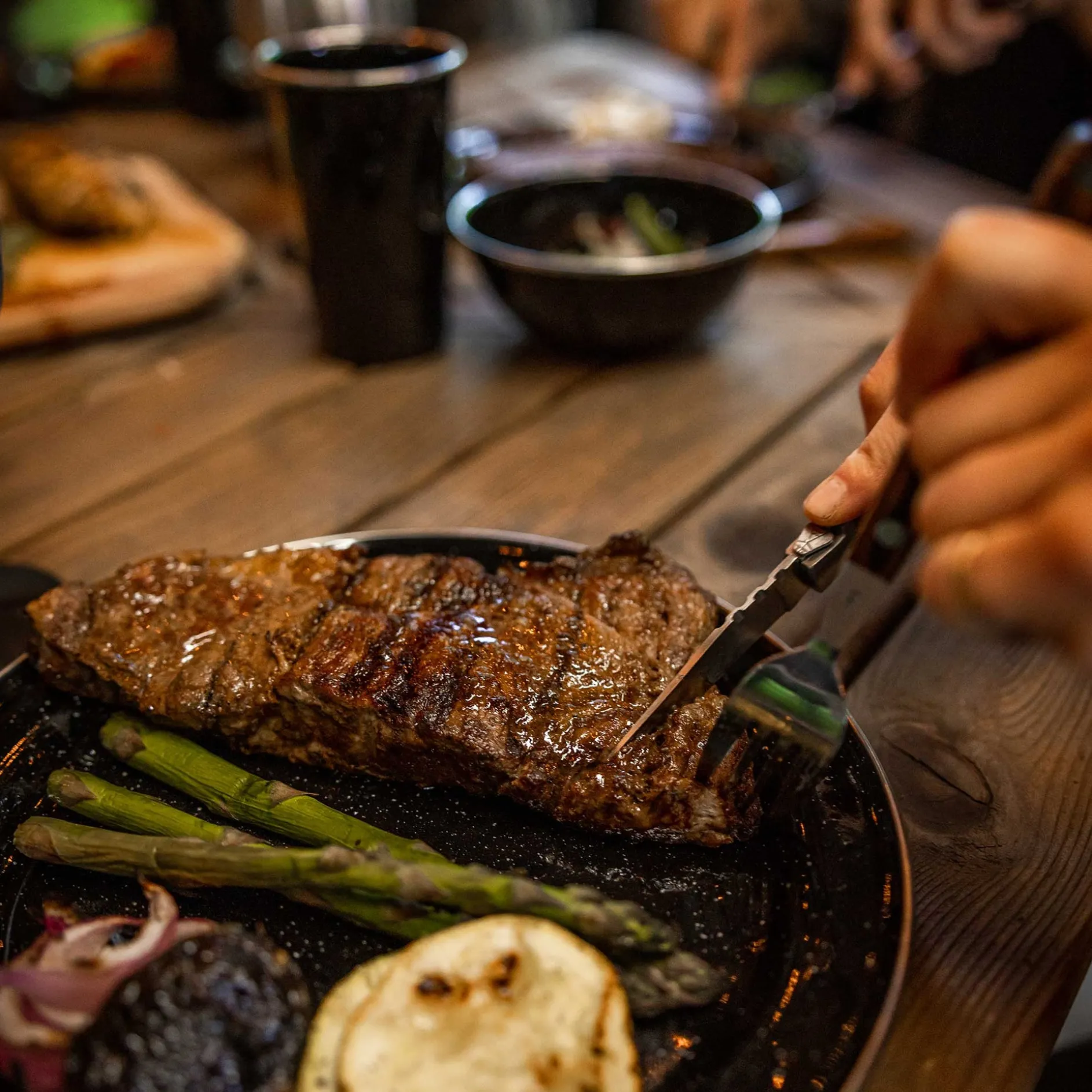 Rakau Folding Steak Knife Set